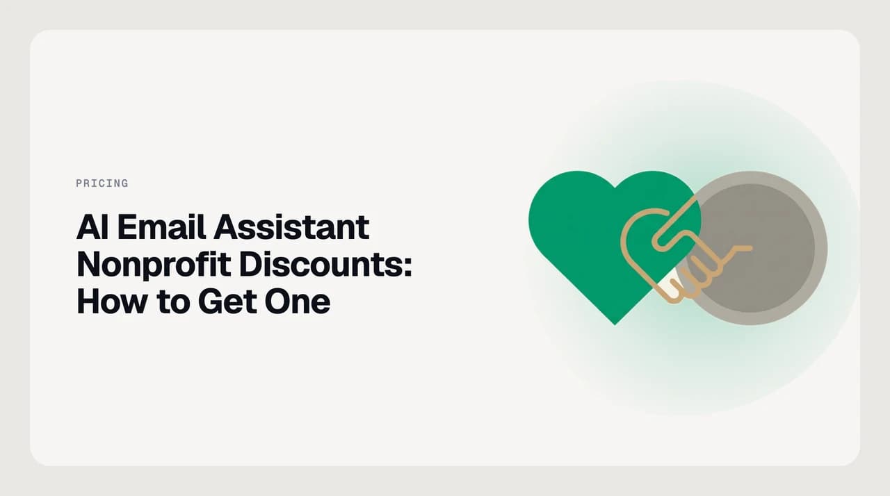 AI email assistant nonprofit discount guide — how to qualify, get verified, and ask a SaaS vendor for a charity rate