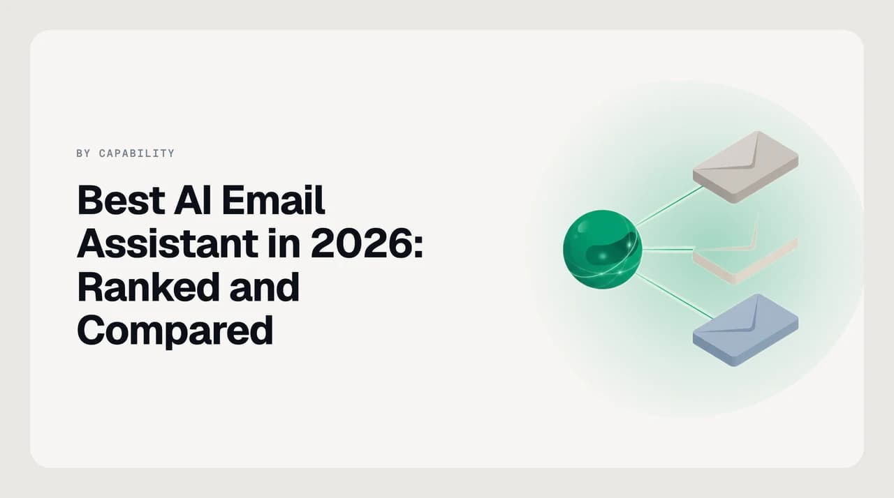 Best AI email assistant tools in 2026 — a ranked comparison of AI email clients, Gmail and Outlook overlays, and drafting assistants for professionals