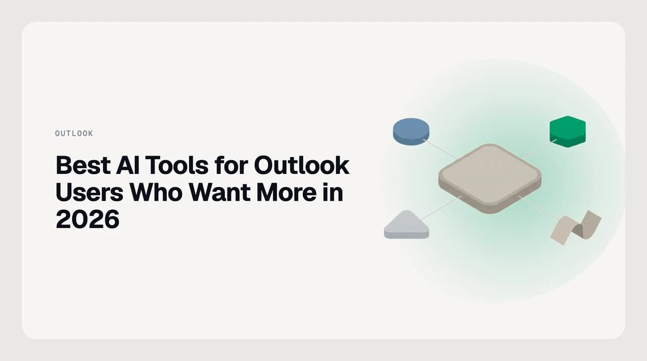 AI Emaily blog cover for the best AI tools for Outlook email management, ranking third-party clients, add-ins and overlays against Microsoft 365 Copilot