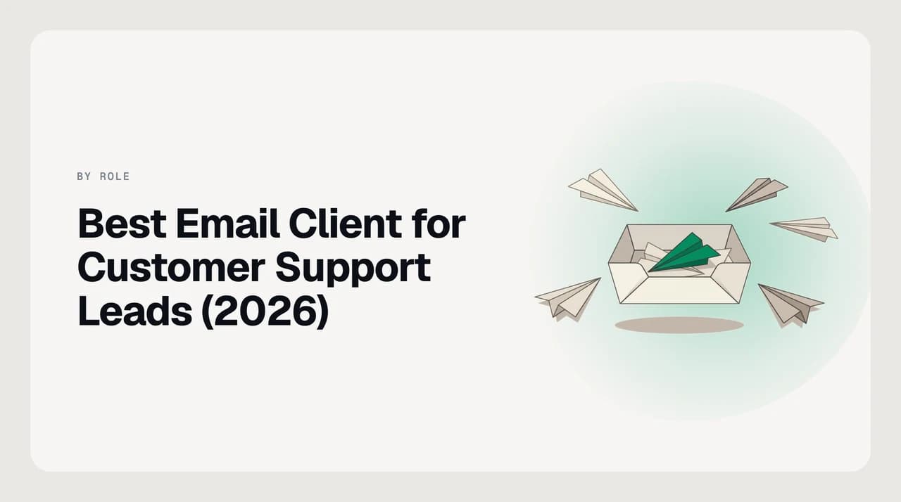 Ranked shortlist of email clients and shared-inbox tools compared for customer support leads handling escalations, triage and handoff