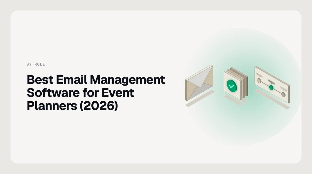 Best email management software for event planners 2026 — ranked shortlist of AI email clients and shared inboxes for concurrent conferences, vendor threads and speaker logistics