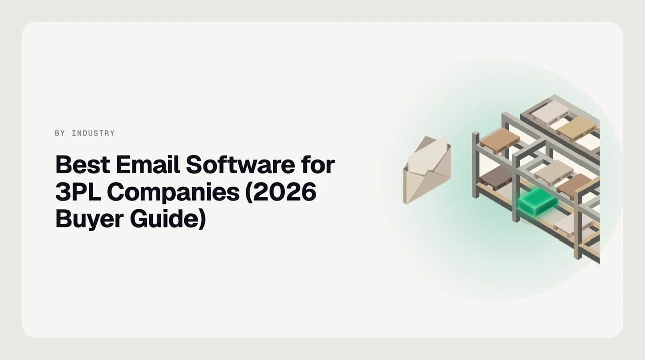 Operations manager at a third-party logistics provider comparing the best email software for shipper client questions, inventory discrepancies, carrier claims and onboarding threads.