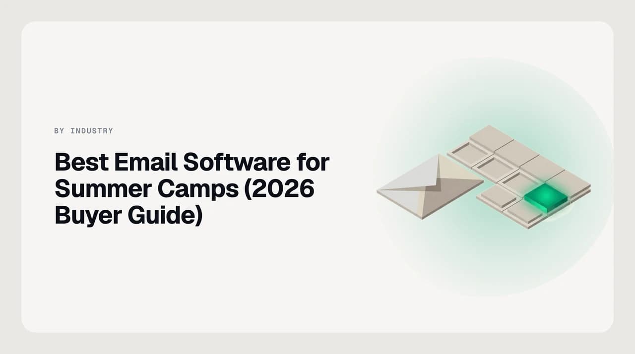 Best email software for summer camps in 2026 — a small camp office inbox during registration season handling parent questions about spots and packing lists, health-form chase threads with a camp nurse copied in, and a seasonal staff-hiring queue for counsellors and lifeguards
