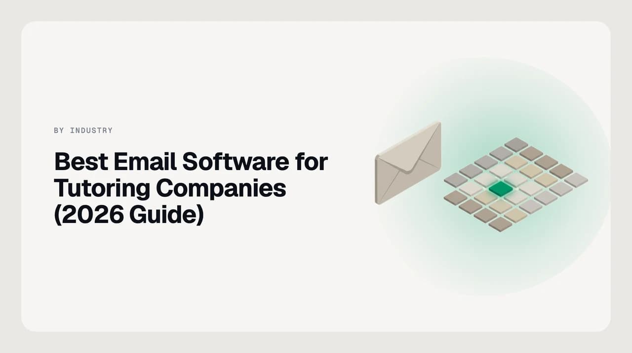 Best email software for tutoring companies 2026 — a ranked shortlist of AI email clients and shared inboxes for parent inquiries, scheduling changes, tutor matching and progress updates