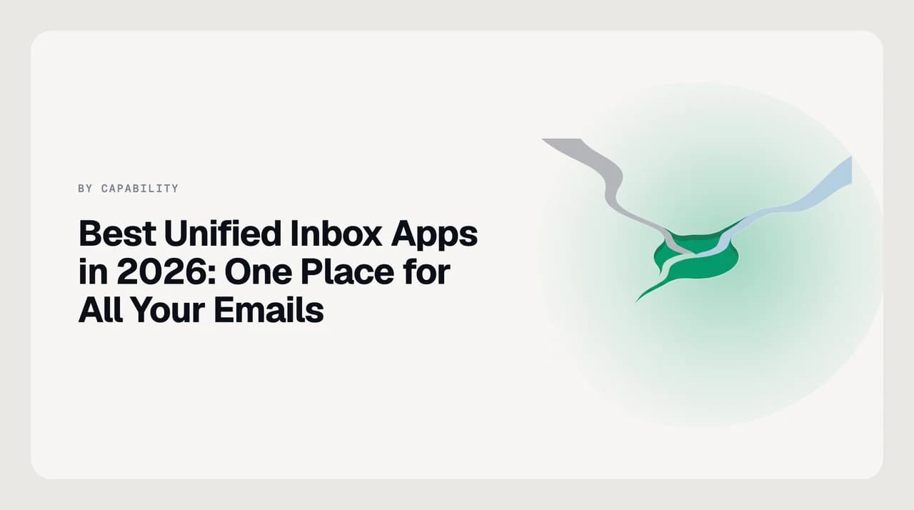 Best unified inbox app 2026 — nine apps compared on whether every account appears in one scrollable timeline across Gmail, Outlook and IMAP, or only in a stacked account switcher