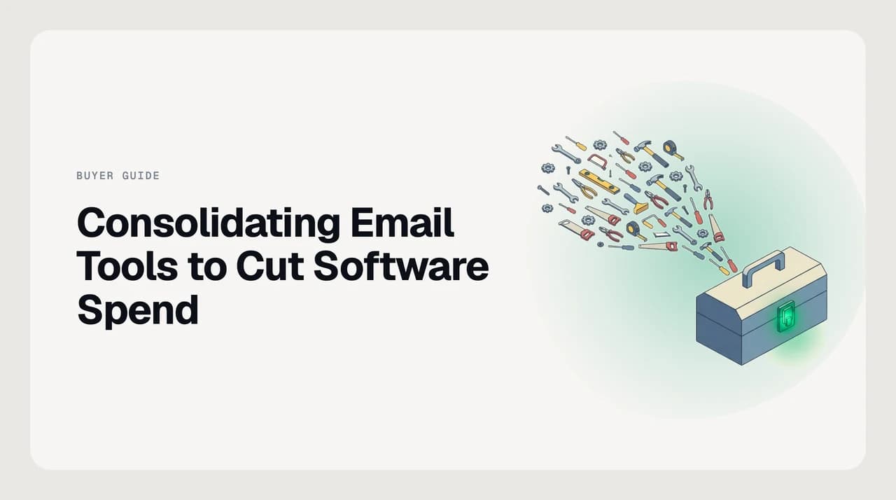An email software audit sorting plugin subscriptions into the add-ons an AI email client absorbs and the tools you must keep to cut software spend