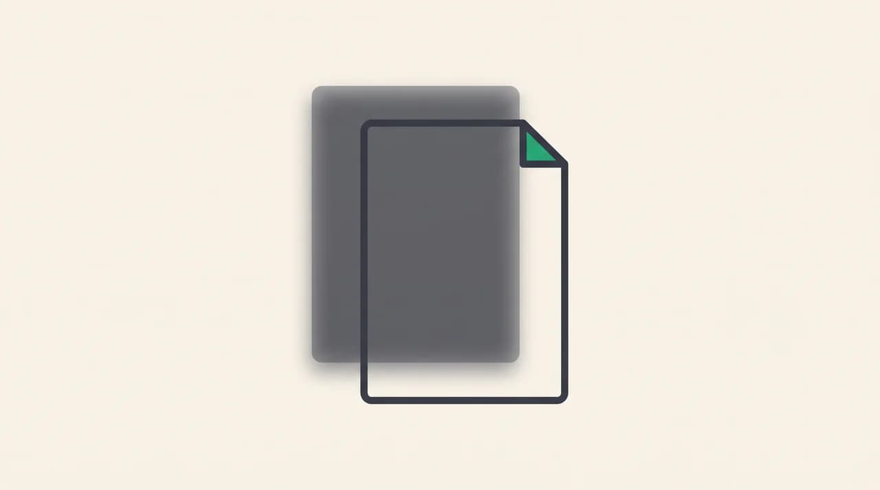 Two stacked standards documents: the rear one faded to represent the superseded RFC 7489, the front one crisp with a green corner marker representing the current RFC 9989