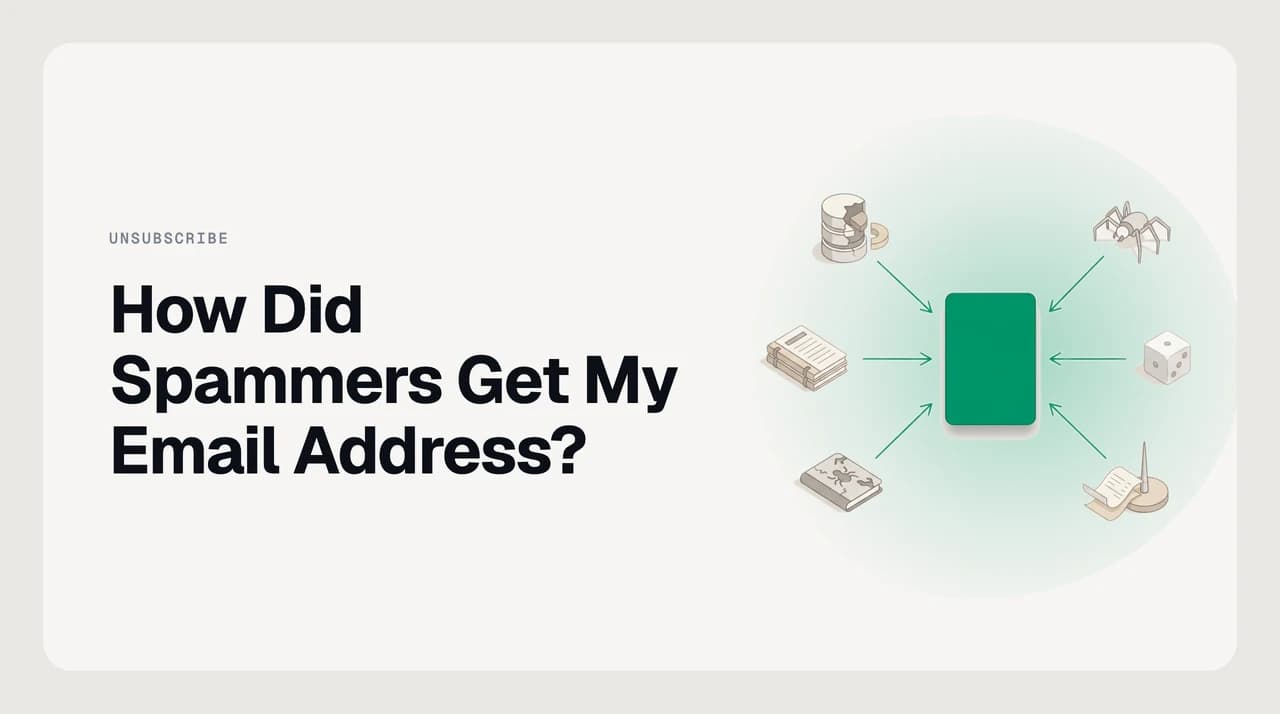 How did spammers get my email address — six acquisition routes including data breaches, web scraping, and data broker lists