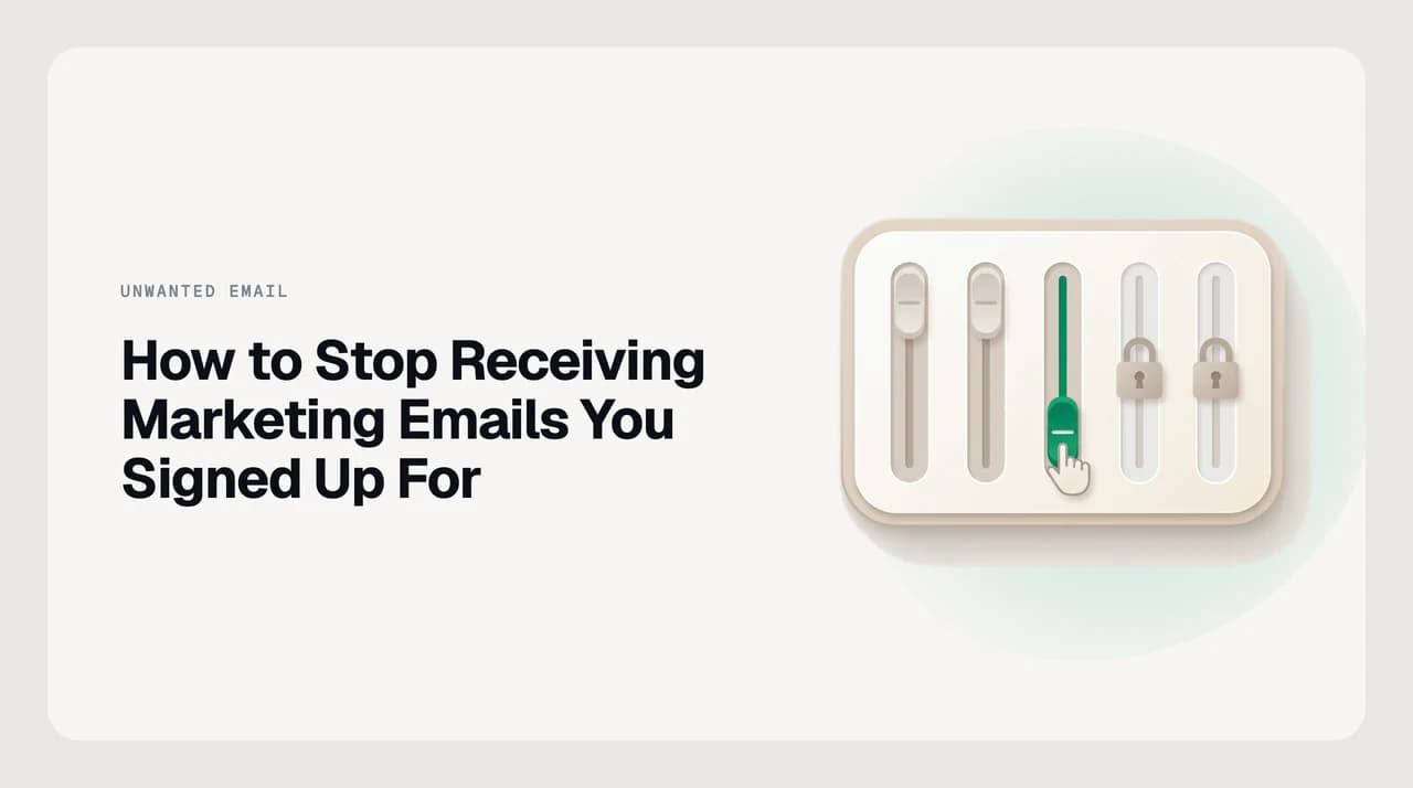 An overflowing email inbox showing promotional messages from multiple brands mixed in with order confirmations and account notifications