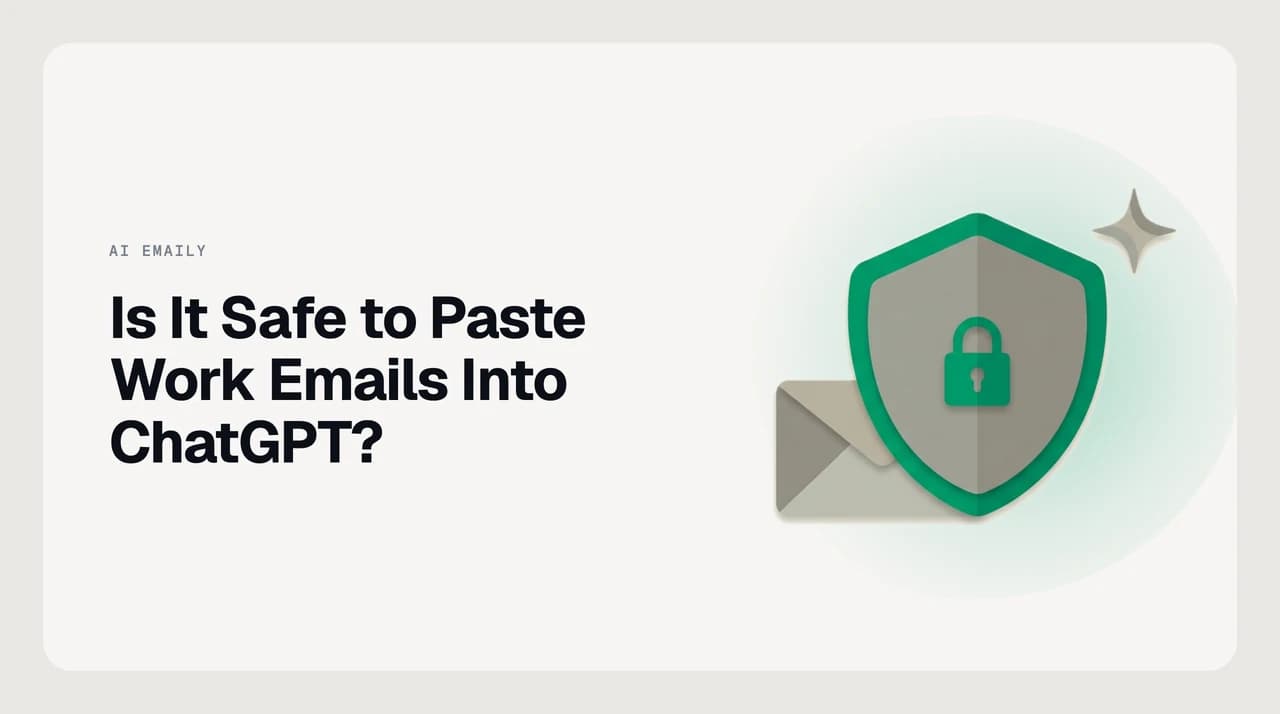 A confidential work email being pasted into ChatGPT, with the client name and payment amount replaced by placeholder tokens before it is sent.