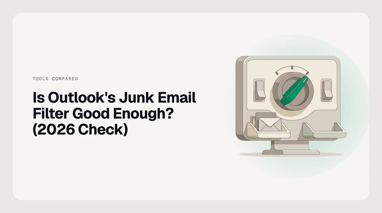 Is Outlook's junk email filter good enough — a diagram of the filter levels, blocked senders list and junk folder in Outlook
