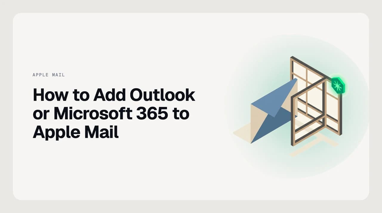 Apple Mail account settings on macOS Sequoia showing the Microsoft Exchange account type selected for adding an Outlook or Microsoft 365 account