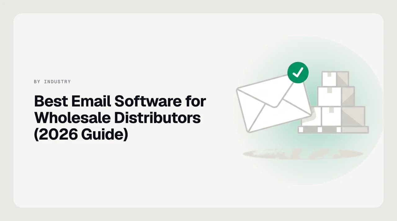 Ranked shortlist of email software for wholesale distributor inside sales teams handling purchase orders, RFQs and stock checks