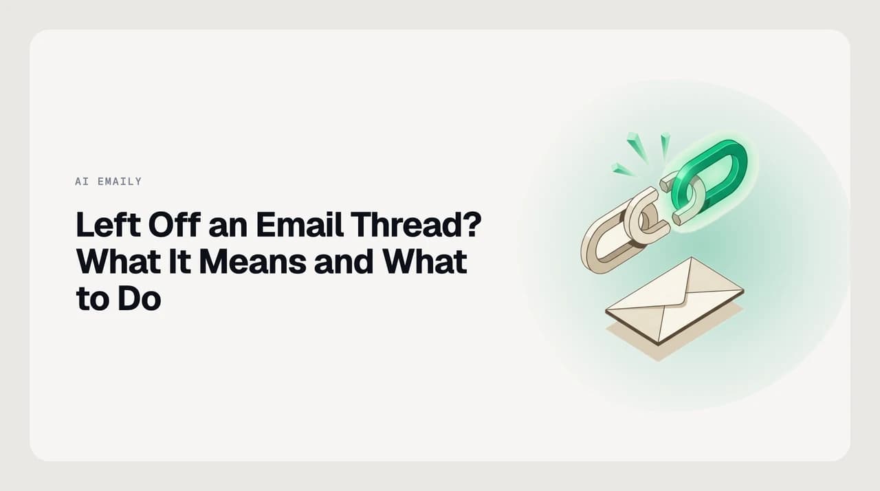 Illustration of a person left off a work email thread — a chain of recipients with one address missing, representing the question of whether the exclusion was accidental or deliberate