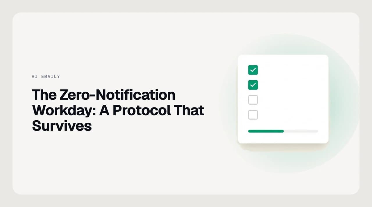 Desktop, mobile, and badge notifications switched off for email and chat, with a single emergency phone channel left on